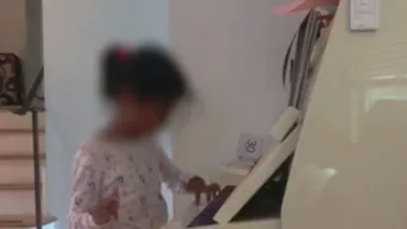 Noi imagini cu Sorina, în locuința sa din SUA. Cum se simte fetița (VIDEO)