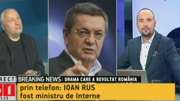 Ioan Rus, întrebat dacă ar trebui desființată Poliția: `Și dacă avem de strigat după ajutor, la cine strigăm?` / Ce spune fostul ministru de Interne despre reformele din sistem (VIDEO)