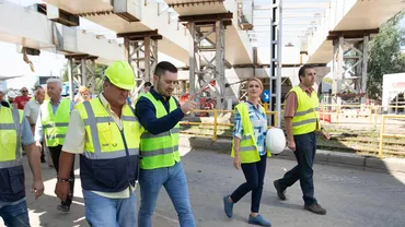 Gabriela Firea: Până la 1 septembrie se va relua circulația tramvaiului 41. Pasajul Ciurel, gata până la finalul anului