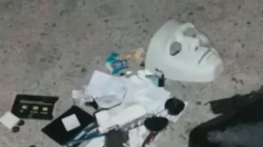 Intervenție ca în filme în Constanța: Un tânăr MASCAT și înarmat cu două cuțite a atacat mai multe persoane. Polițiștii l-au împușcat (VIDEO)