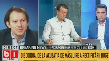 Florin Cîțu (PNL), prima reacție după ce PSD a anunțat că depune plângere penală împotriva sa: Perfect. Voi avea în premieră ocazia să le arăt procurilor unde și cum s-a furat (VIDEO)