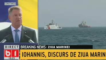 Klaus Iohannis, de Ziua Marinei Române: Marea Neagră, proiect strategic pentru UE și NATO. Avem nevoie de o abordare cuprinzătoare, coerentă și coordonată la toate nivelurile politice (VIDEO)