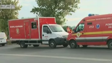 Urmărire cu FOCURI DE ARMĂ în Capitală: O mașină a sărit în lacul Fundeni (VIDEO)