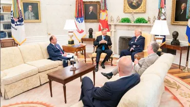 Ambasadorul SUA la UE, după ce a fost prezent marţi în Biroul Oval: 'O reuniune productivă între președintele SUA și ”bunul meu prieten” Klaus Iohannis'