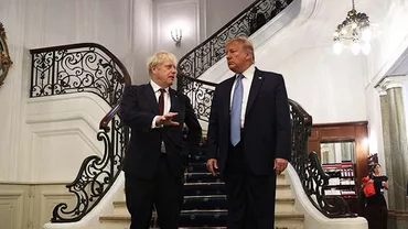 Donald Trump îl asigură pe Boris Johnson în privința comerțului de după Brexit și îl laudă: 'Este omul potrivit' (FOTO, VIDEO)