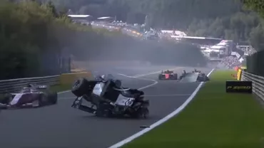 Accidentul pilotului de Formula 2 Anthoine Hubert (VIDEO)