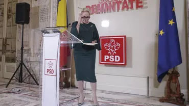 Viorica Dăncilă: 'Opoziția este preocupată zilele aceastea de aruncare a țării într-o zonă de dezechilibru. Își negociază voturi și se ceartă pe moțiuni' (VIDEO)
