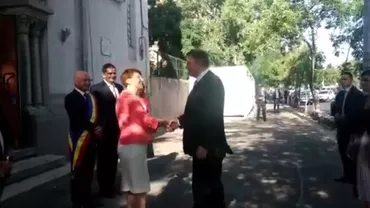 Începutul noului an școlar: Primele imagini cu președintele Klaus Iohannis, la școala gimnazială 'Ferdinand I' din București (VIDEO)