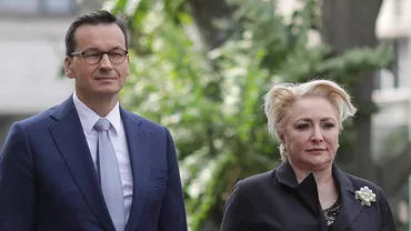 POZA ZILEI: Cum a fost surprinsă Viorica Dăncilă la întâlnirea de la Guvern cu premierul Poloniei