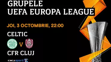 Celtic - CFR Cluj Europa League LIVE VIDEO Digisport Telekomsport Look Sport. ALERTĂ cu Dan Petrescu