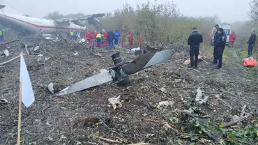 ALERTĂ AVIATICĂ. Un avion s-a PRĂBUȘIT în Ucraina. BILANȚUL VICTIMELOR (FOTO)