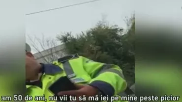 Tupeul unui polițist local: A refuzat să fie legitimat de un agent de la Rutieră: „Vedeţi-vă de treabă, că iese scandal mare! Şi voi aveţi şefi, şi eu am şefi!” (VIDEO)