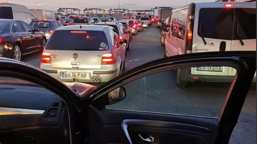 ALERTĂ: Cozi INFERNALE la ieșirea prin vama Nădlac II! Media de așteptare este de șase ore (FOTO)