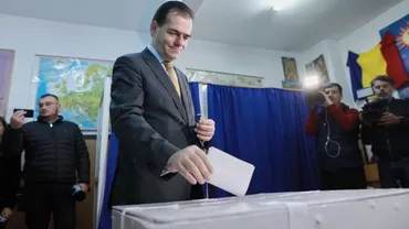 ALEGERI PREZIDENȚIALE 2019 // Ludovic Orban s-a prezentat la urne, duminică, la prima oră: ”Am votat pentru o Românie normală” (VIDEO)