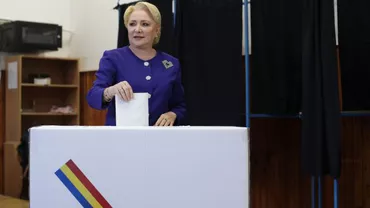 ALEGERI PREZIDENȚIALE 2019 // Viorica Dăncilă, la urne: ”Am votat pentru o Românie a bunăstării, o Românie sigură și demnă”