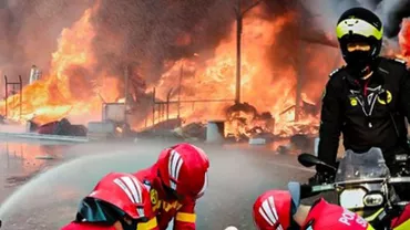 INCENDIU PUTERNIC ÎN BUCUREȘTI! Au intervenit mai multe autospeciale și ambulanțe SMURD