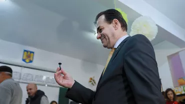 ALEGERI PREZIDENȚIALE 2019 // Premierul Ludovic Orban: 'Procesul electoral se derulează în condiţii foarte bune. Avem semnalate doar incidente minore'