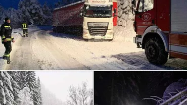 Ninsori abundente în ITALIA! Drumuri blocate şi copaci prăbuşiţi (VIDEO/FOTO)