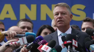 Iohannis despre răspunsul ”Ghinion!”: Nu a fost intenția mea să jignesc. Văd că acum se folosește mai ales într-o notă glumeață (VIDEO)
