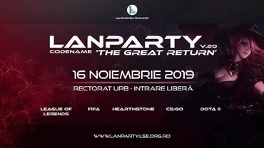 Universitatea Politehnică va găzdui un eveniment de gaming. Ce competiţii vor fi susținute şi când va începe