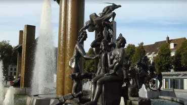 Statuie din bronz de 5 tone, furată de câțiva români din Belgia