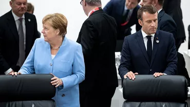 Cancelarul Germaniei s-a răstit la președintele Franței: „M-am săturat să strâng după tine” / Macron afirmase anterior că NATO este în „moarte cerebrală”