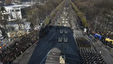 Desfășurare de forțe în Capitală, cu ocazia Zilei Naționale: În jur de 4.000 de militari din instituțiile de Apărare și din statele aliate vor defila de 1 Decembrie la Arcul de Triumf