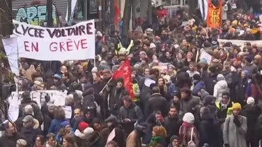 Franța, în continuare PARALIZATĂ de GREVA de amploare: Guvernul de la Paris pare hotărât să nu cedeze la presiuni / MAE, avertisment pentru ROMÂNI (VIDEO)