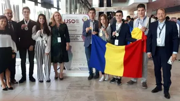 Două medalii de aur și patru medalii de argint: Palmaresul elevilor români la Olimpiada Internaţională de Ştiinţe pentru Juniori/2019