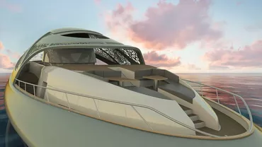 Iahtul care se poate transforma într-un submarin ce se scufundă la o adâncime mai mare decât un submarin nuclear (FOTO)