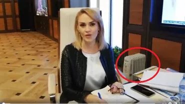 Primăria Capitalei, încălzită cu un CALORIFER ELECTRIC. Gabriela Firea se laudă cu realizările de anul acesta și anunță proiecte mărețe pentru anul viitor (FOTO, VIDEO)