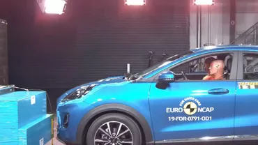 Ford Puma de Craiova, 5 stele la testele de siguranță Euro NCAP. Cum s-au comportat Volkswagen, Audi sau Nissan (VIDEO)