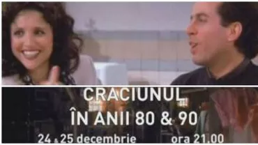 CRĂCIUNUL ÎN ANII '80 și '90: O colecție de amintiri plăcute despre filmele și formațiile în vogă, dar și evenimentele importante, miercuri, de la ora 21.00, pe B1 TV (VIDEO)