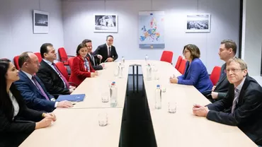 Ludovic Orban s-a întâlnit, la Bruxelles, cu vicepreședinții executivi ai Comisiei Europene și cu comisarul Adina Vălean: Care au fost subiectele discutate 