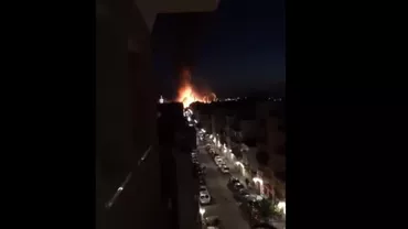 Explozie la o uzină chimică din Spania. Deflagrația a putut fi văzută de locuitorii orașelor din apropiere (VIDEO)