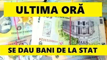 SE DAU BANI DE LA STAT! Vestea așteptată de TOȚI ROMÂNII a fost CONFIRMATĂ
