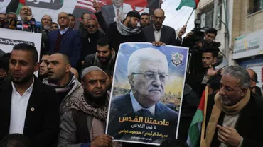 Palestinienii resping planul lui Trump de pace în Orientul Mijlociu drept o conspirație