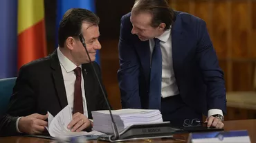 Premierul interimar și cel desemnat, conferință comună la Palatul Victoria. Ludovic Orban: Continuăm repararea dezastrului provocat de guvernările iresponsabile ale PSD (VIDEO)