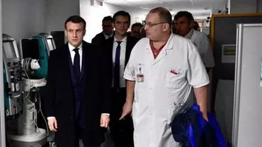 Macron a vizitat spitalul în care a murit primul francez confirmat cu coronavirus: 'Avem în faţa noastră o criză'