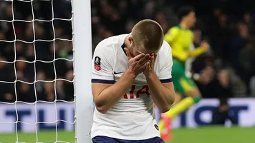 Scene uluitoare după eliminarea lui Tottenham din Cupa Angliei. Eric Dier a sărit în tribune să se bată cu un fan, după eșecul lui Spurs cu ultima clasată (VIDEO)