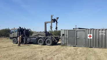 MApN a început instalarea spitalului de campanie ROL 2 pentru tratarea cazurilor uşoare și medii de infectare cu COVID-19
