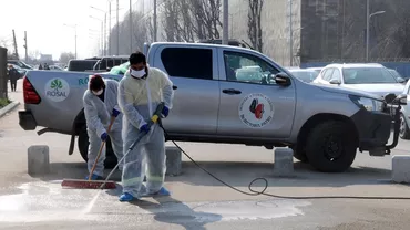 Unitate specială pentru dezinfectarea spaţiilor publice, care va lucra non-stop, în Sectorul 4
