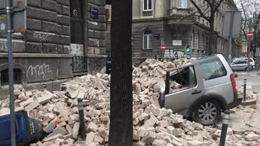 Cutremur puternic în Croația: Cel puțin o persoană a murit. Seismul s-a resimțit și în statele învecinate (FOTO)