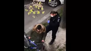 Tânăr lovit de un jandarm, la Brăila. Incidentul a fost filmat (VIDEO)