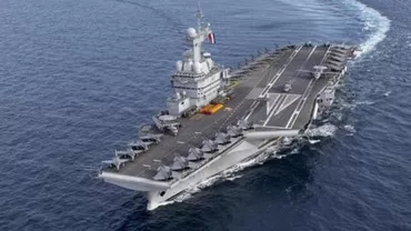 CORONAVIRUS. Peste 1.000 de marinari depistați cu COVID-19 pe portavionul Charels de Gaulle şi grupul său aeronaval