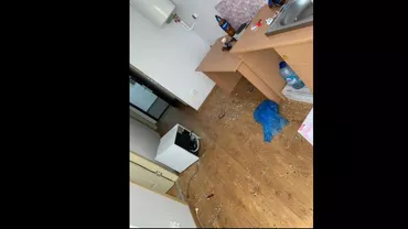 Dezastru lăsat în urmă la un centru de carantină din Galați. Viceprimarul Picu Apostol Roman: E un comportament de un primitivism înfiorător (FOTO, VIDEO)