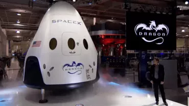Azi va fi lansată capsula Dragon. Importanța misiunii umane a SpaceX spre Stația Spațială Internațională