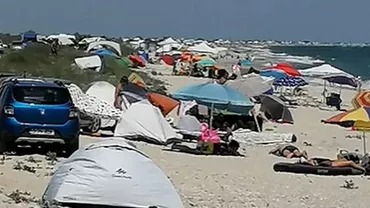 Mii de turiști au luat cu asalt plajele sălbatice de la Vadu, Corbu și Capul Midia, fără niciun respect pentru habitatele din Rezervația Biosferei Delta Dunării (VIDEO)