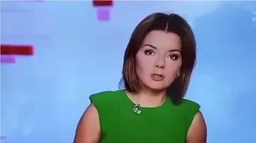 Moment jenant pentru o prezentatoare de știri în direct (VIDEO)