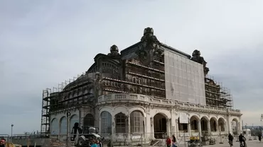 Cazinoul din Constanța, mult mai degradat decât estimau specialiștii. Reabilitarea este îngreunată de mediul marin și lipsa oricăror reparații în ultimii 30 de ani (VIDEO)